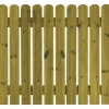 Aitaelementti Nummi Lux A58 2000x1100 mm pystylauta 21 mm hienosahattu vihreä