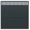 Aitaelementti Palmako Elke 1 180x180 cm harmaa 5 kpl/pkt
