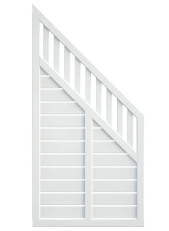 Aitaelementti Palmako Helis 3/Marit 3 180/90x90 cm valkoinen 5 kpl/pkt