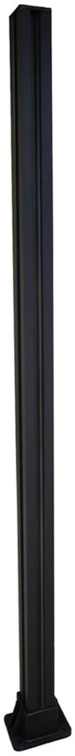 Aitatolppa Jabo design-aidalle 68x68x1700 mm musta
