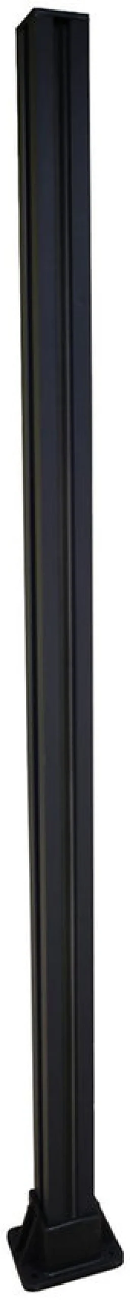 Aitatolppa Jabo design-aidalle 68x68x1700 mm musta