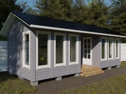 Aitta Timburg E20VK, 8040x3236mm, 19.6m², puuvalmis