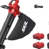Akkulehtipuhallin/imuri Skil 0350 BA XP Pro 2x20V 2x4,0 Ah akuilla