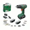 Akkuporakone Bosch EasyDrill 18V 1,5 Ah akulla + 241-os. tarvikesarja + SystemBox