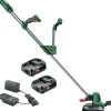 Akkutrimmeri Bosch UniversalGrassCut 18-260 18V 2x2,0 Ah akuilla