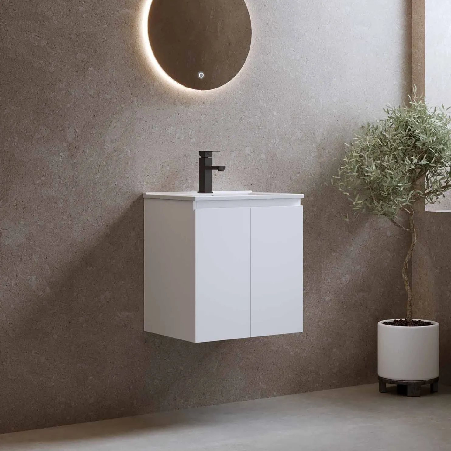 Allaskaappi altaalla Bathlife Smila, 50-60 cm, eri värejä