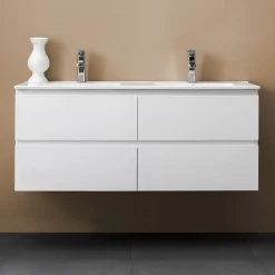 Allaskaappi Bathlife Eufori 1200 valkoinen 1200x500x460 mm