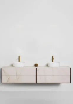 Allaskaappi Hafa Edge Stone, 462x2010x462mm, 4 ltk, savu tammi