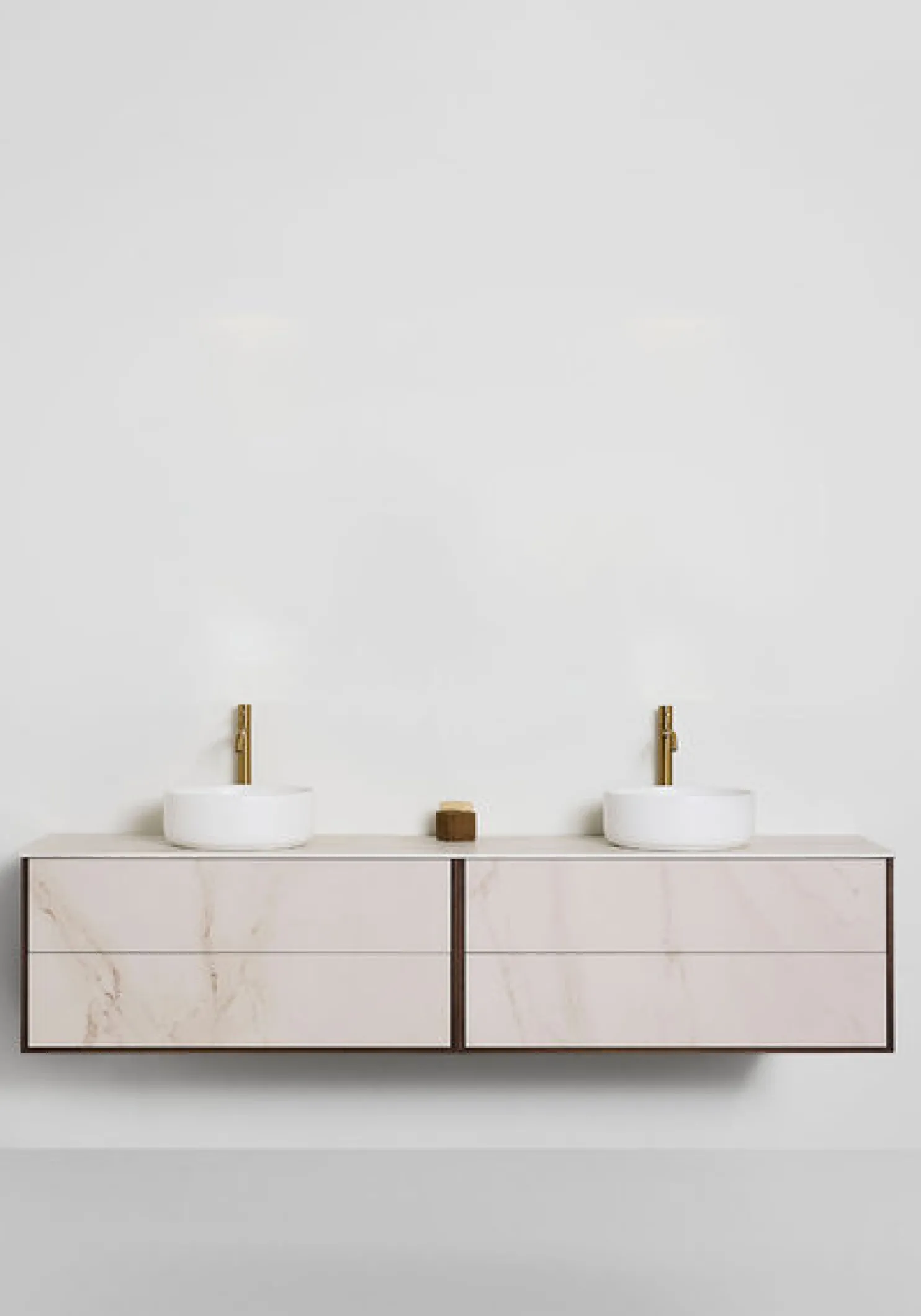 Allaskaappi Hafa Edge Stone, 462x2010x462mm, 4 ltk, savu tammi