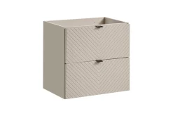 Allaskaappi Interia Valbo, laatikoilla, beige, eri kokoja