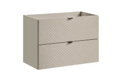 Allaskaappi Interia Valbo, laatikoilla, beige, eri kokoja