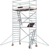 Alumiiniteline Tikli Jumbo 9900-4P, tasokorkeus 4.5m, 250x135cm