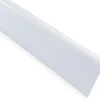 Askelkulmalista Maler uritettu 35x35x1000mm alumiini tarra valkoinen maalattu