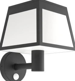 Aurinkokennoseinävalaisin Eglo Altilia, musta/valkoinen