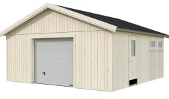 Autotalli Palmako Andre nosto-ovella 28,5 m²