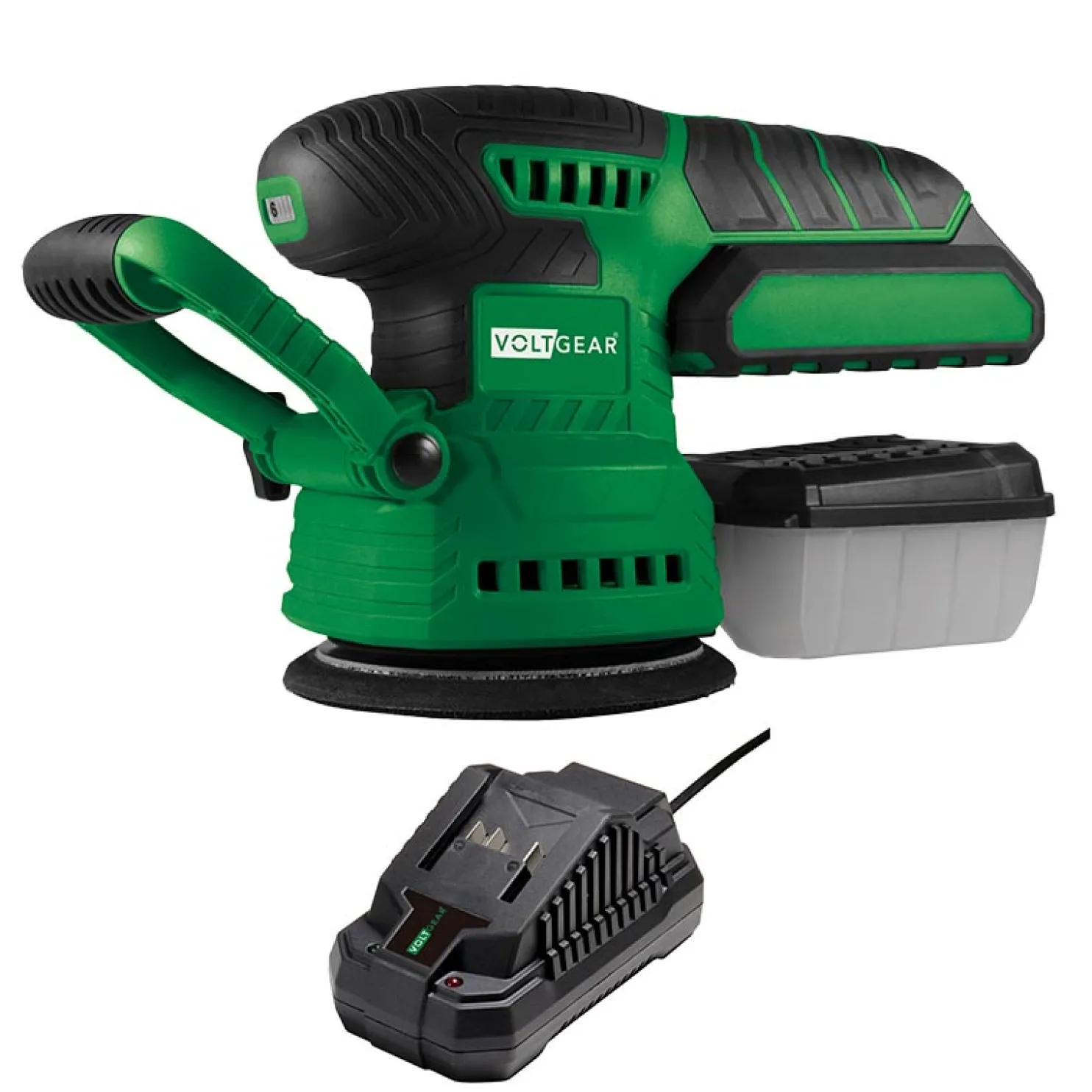 Epäkeskohiomakone Voltgear Plus 20V Ø125 mm 2,0 Ah akulla