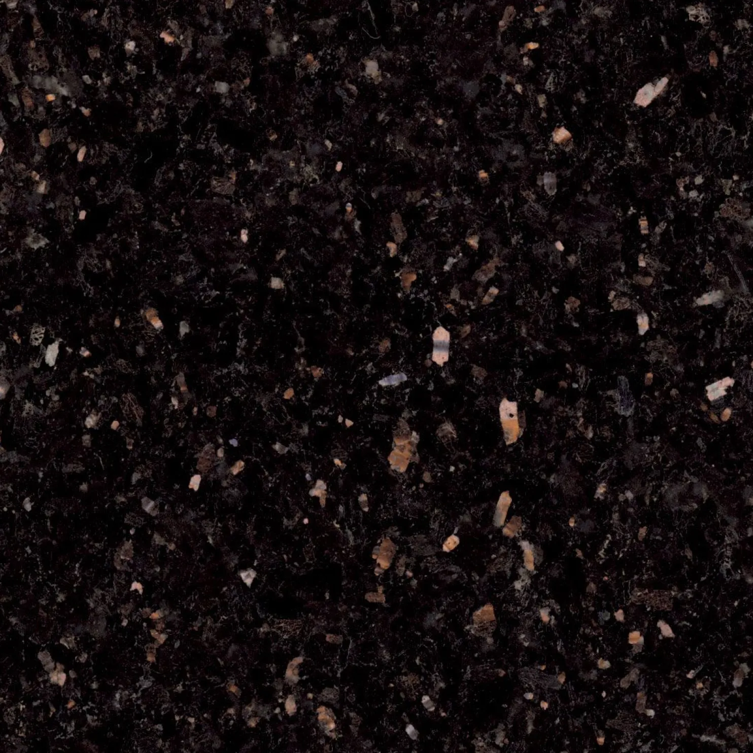 Graniittilaatta Majakivi sisustus Black Galaxy Musta 30x60 cm