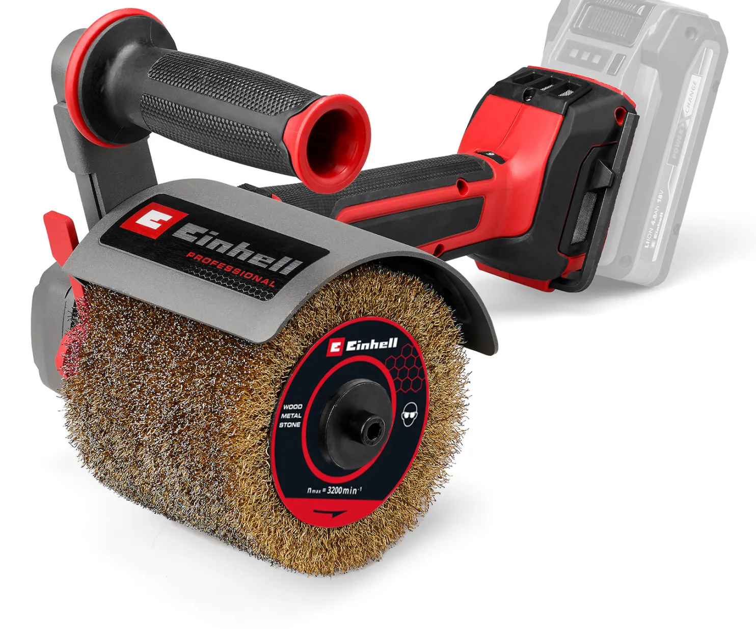Harjahiomakone Einhell Professional PXC TP-BR 18/32 Li BL Solo 18V ilman akkua