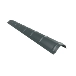 Harjalista pyöreä Ruukki, muoto- ja poimukatteille, 2100mm, Rough matta, eri värejä