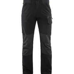 Housut Blåkläder 1422 Stretch musta/keltainen