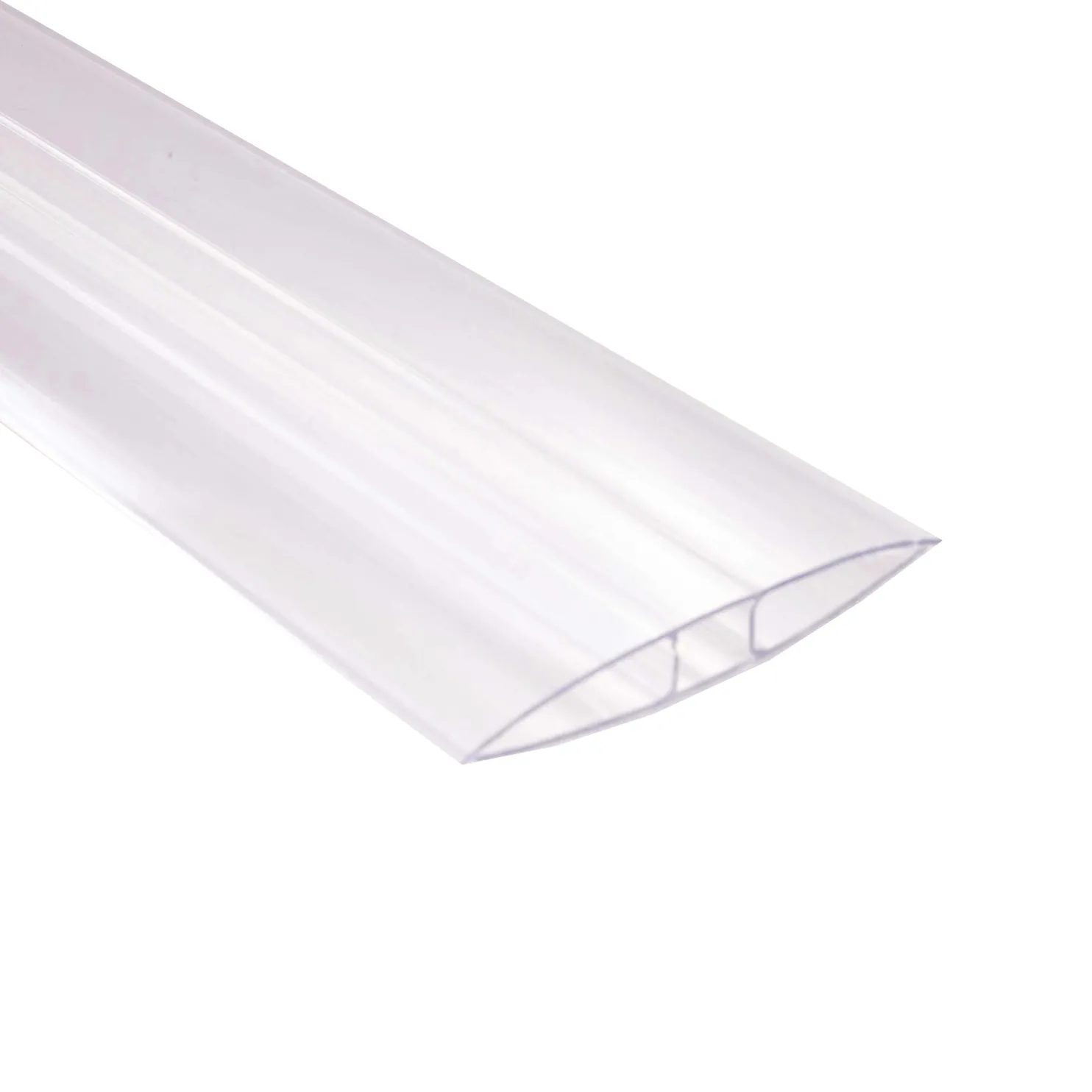 H-profiili Keraplast PC 6mm, kirkas 3,5 m