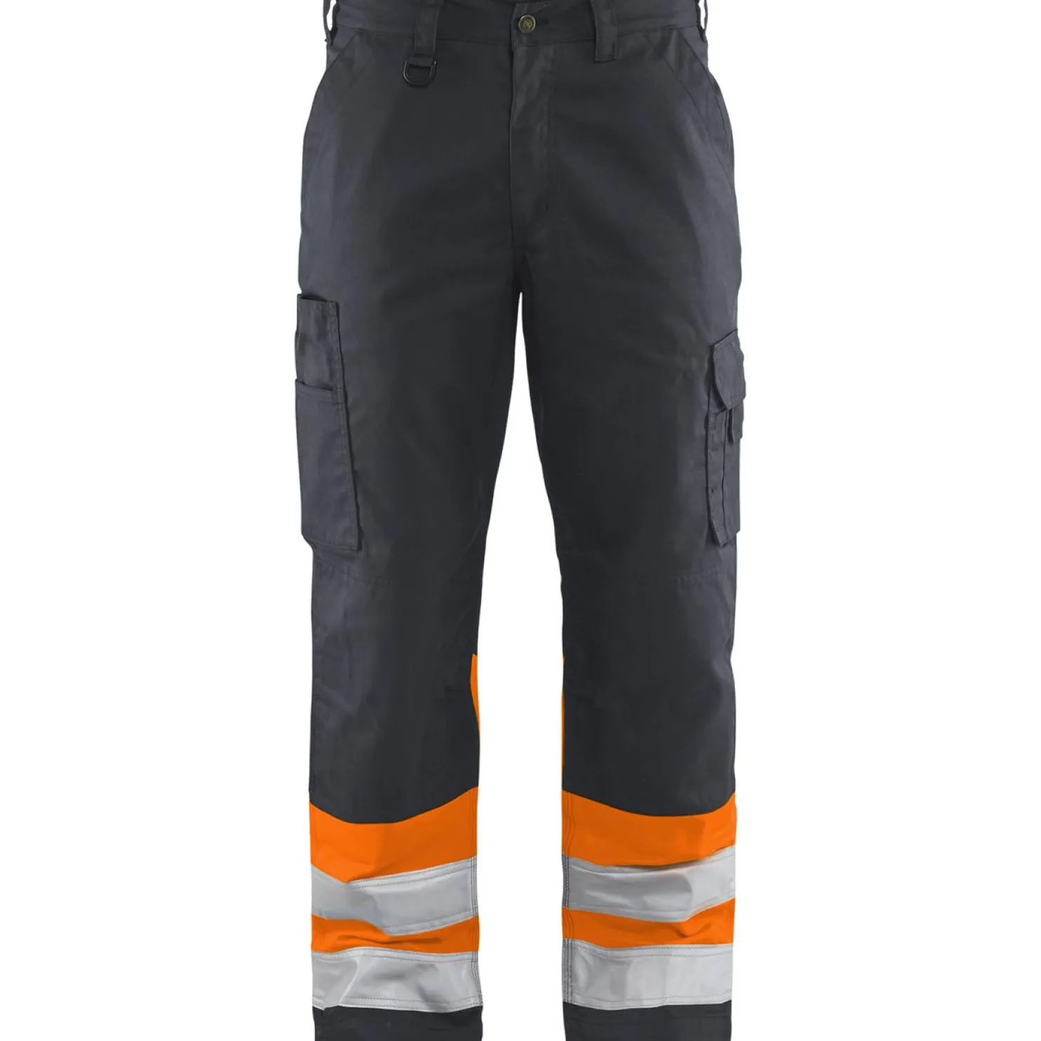 Huomiohousut Blåkläder 1564 Highvis huomio-oranssi/harmaa