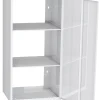 Hyllykaappi Polaria 400x850x350 mm yläkaappi oikeakätinen 2 hyllyä valkoinen