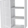 Hyllykaappi Polaria 500x850x350 mm yläkaappi vasenkätinen 2 hyllyä valkoinen