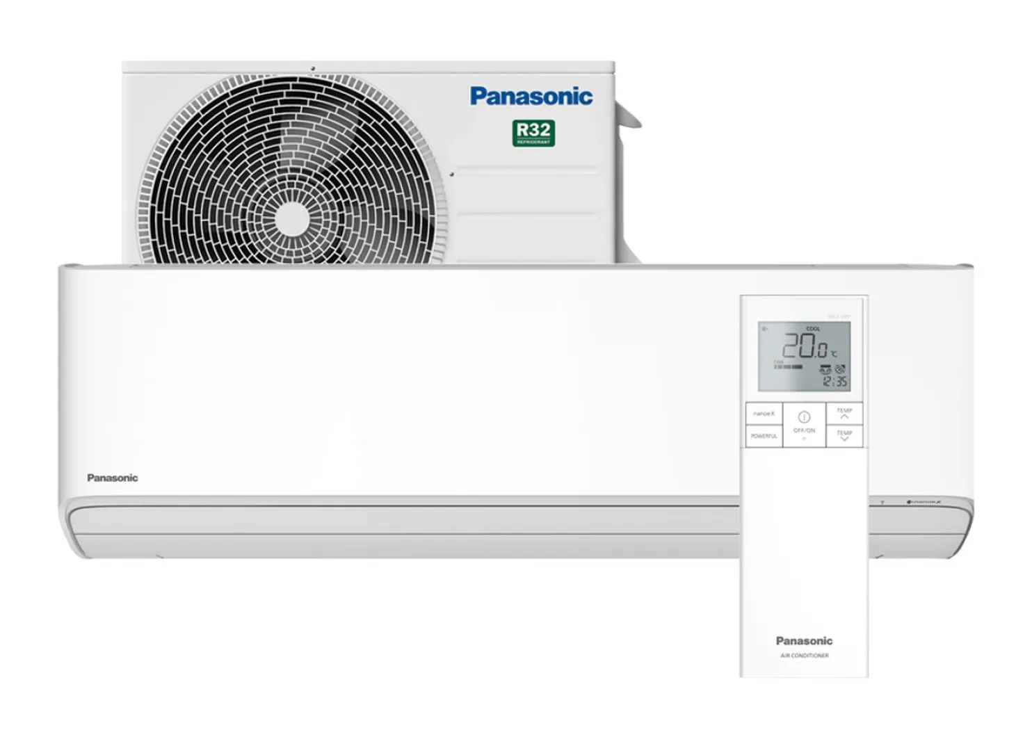 Ilmalämpöpumppu jäähdytyskäyttöön Panasonic Etherea Z Series Z20ZKE