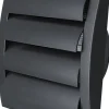 Ilmanvaihtosäleikkö Europlast ND12ZA 190x190 mm Ø125 mm antrasiitti