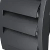 Ilmanvaihtosäleikkö Europlast ND10ZA 148x153 mm Ø100 mm antrasiitti