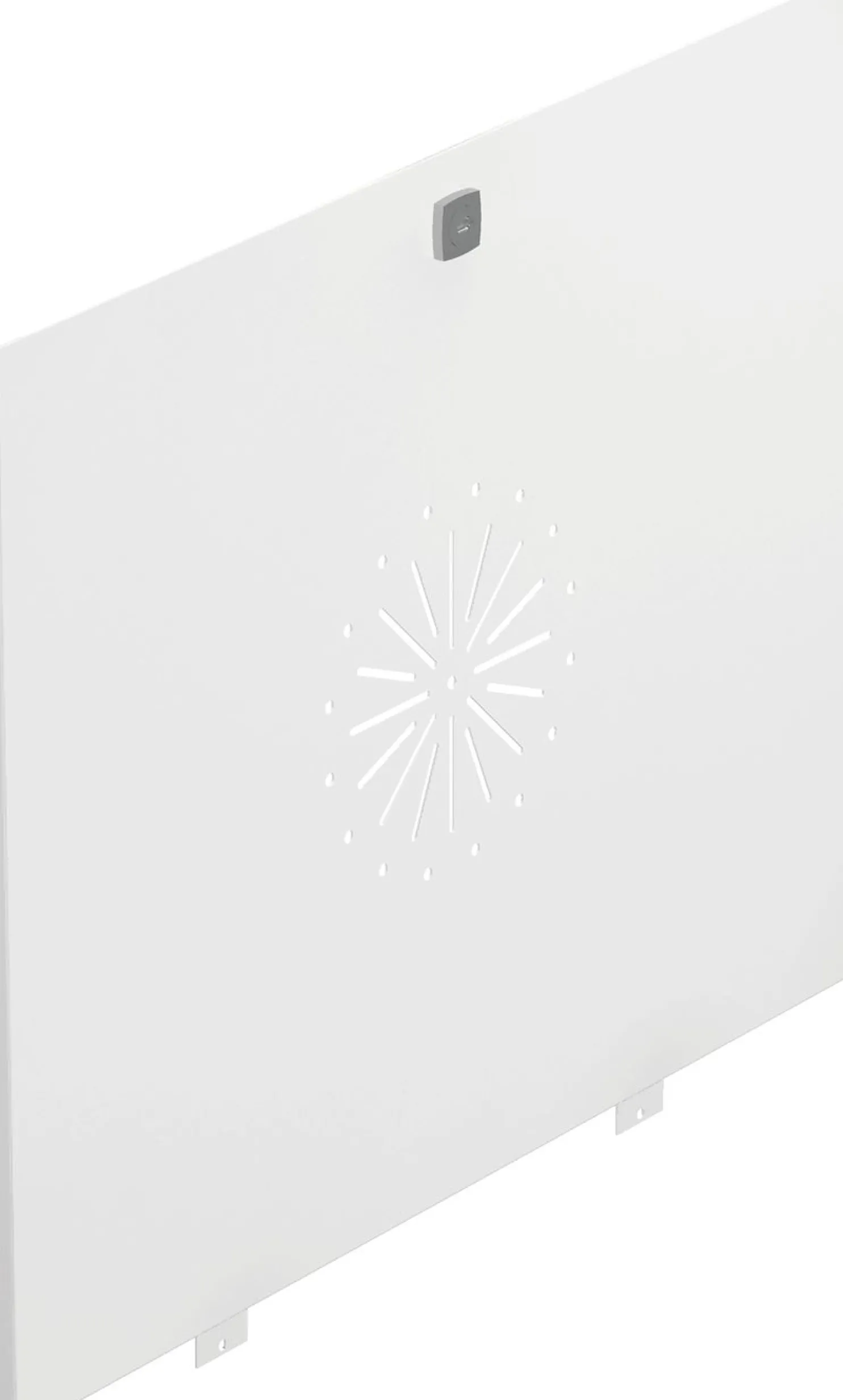 Jakotukkikaapin ovi Uponor Aqua Plus Vuodonilmaisulla B 520x430 mm