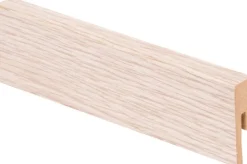 Jalkalista Maler R2 Aava 12x42x2750mm MDF valkolakattu tammi