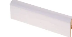 Jalkalista Maler R10 Pyörre 12x42x2750mm MDF hopeasaarni