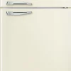 Jenkkikaappi Smeg Retro FAB50LCR5, 79.6cm, 315/97 l, kerma, vase
