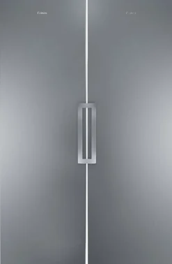 Jääkaappi ja pakastin Cylinda K2385XRFHE - F2385XNVRFE, 119cm, 390/280 l, ruostumaton teräs