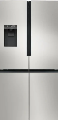 Jääkaappipakastin French Door Siemens iQ500 KF96IAPEA 90.5, 375/199 l, vesiautomaatti, jääpalakone, teräs