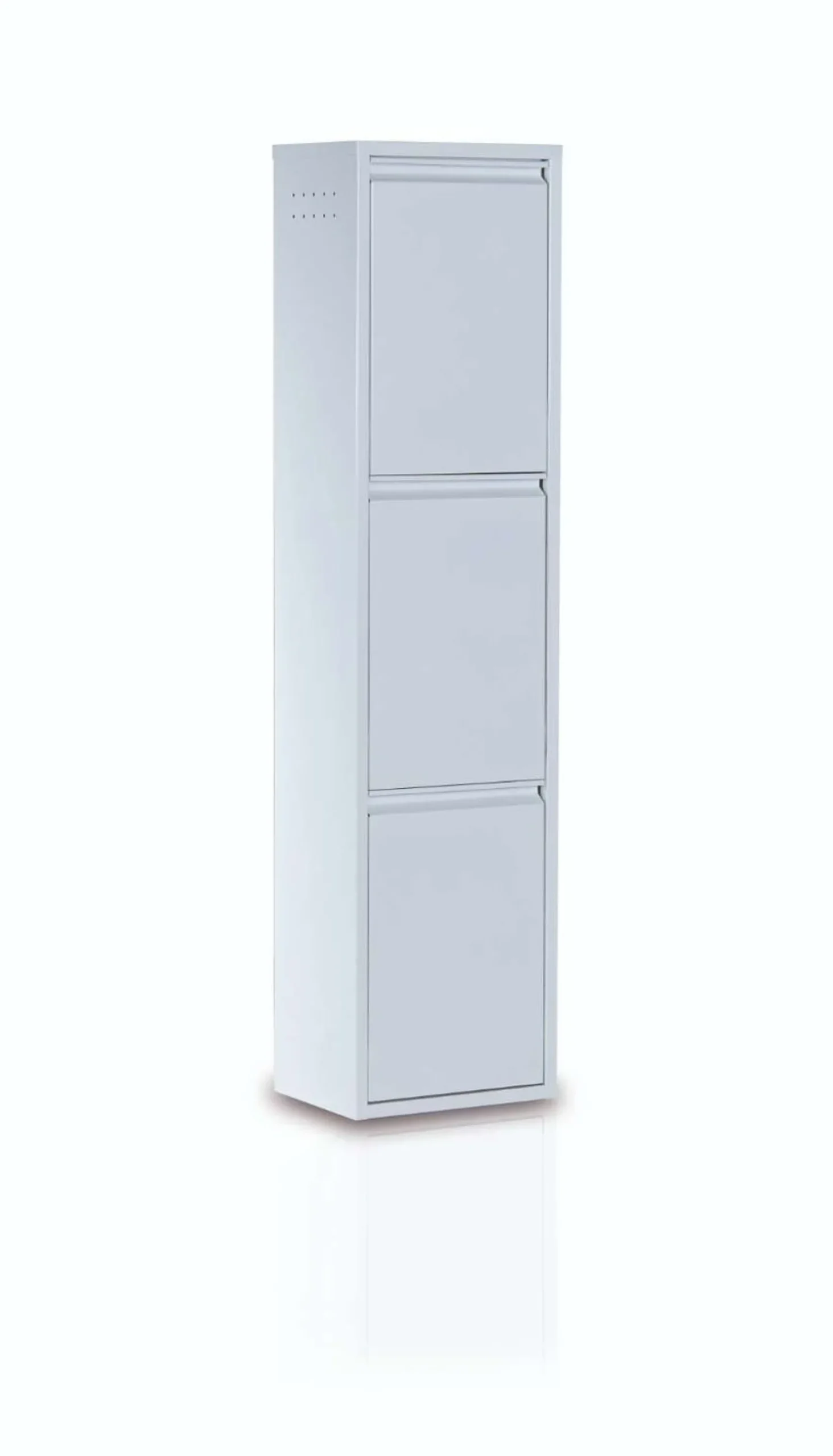 Jätteiden lajittelukaappi Linento Furniture Doplo 3, 33x136cm