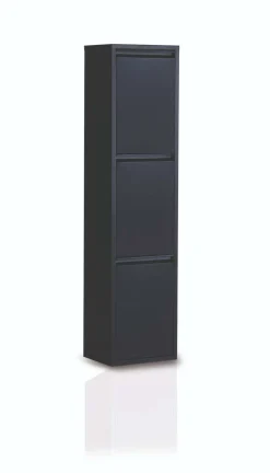 Jätteiden lajittelukaappi Linento Furniture Doplo 3, 33x136cm