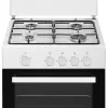 Kaasuliesi Sunwind Chef 60 cm valkoinen