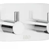 Kaksoiskoukku Beslagsboden Design 1102 tarrakiinnitteinen