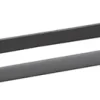 Kaksoispyyheteline Bemeta Organic Black, 500 mm, musta