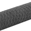 Kanaverkko teräs PVC pinnoitteella silmäkoko 36mm 25x0.5m harmaa