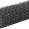 Kanaverkko 19x19mm galvanoitu teräs 25x0.5m harmaa