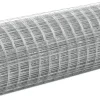 Kanaverkko 16x16mm galvanoitu teräs 10x0.5m hopea