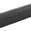 Kanaverkko 12x12mm teräs PVC pinnoitteella 25x1m harmaa