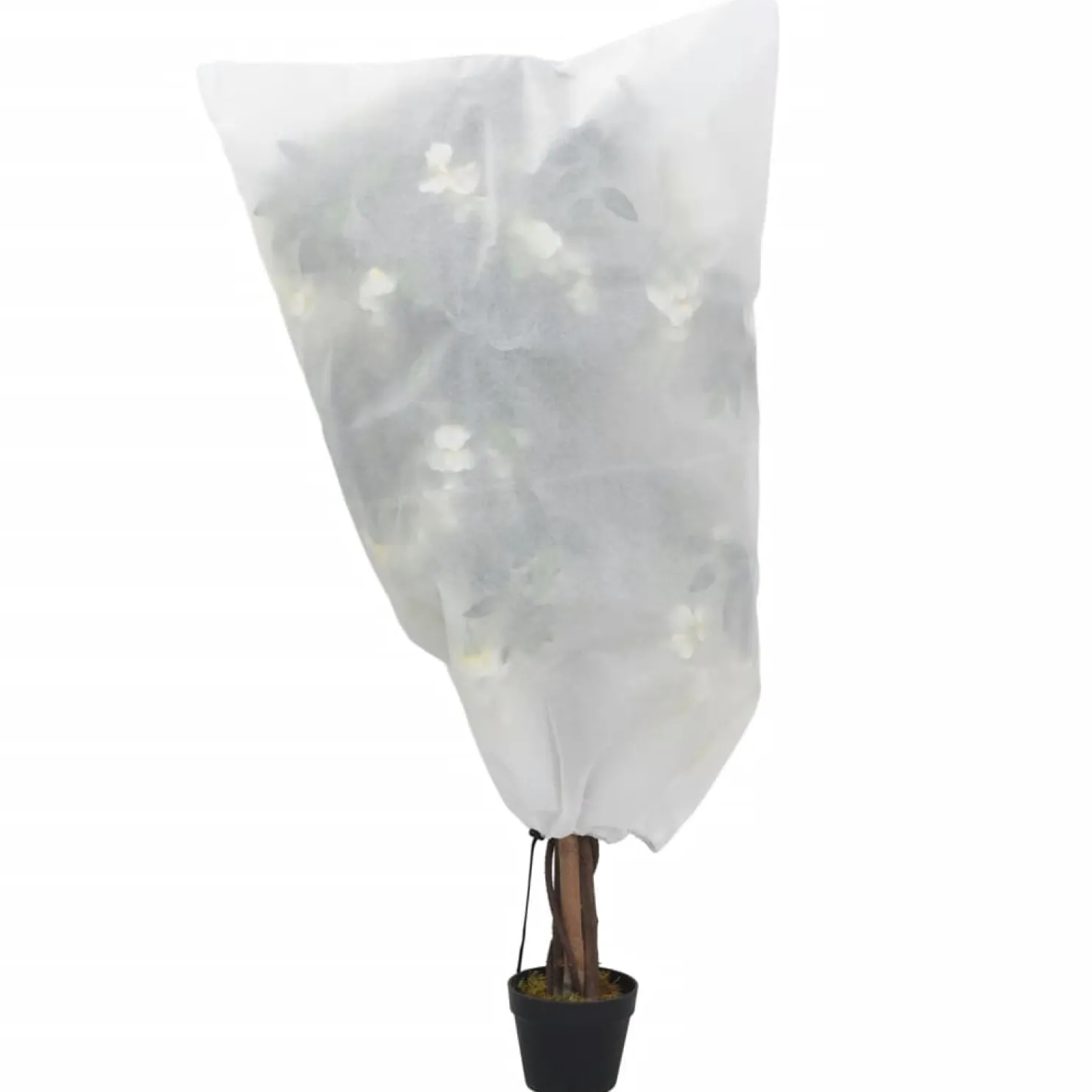 Kasvien fleecepeite kiristysnaruilla, 70 g/m², eri värejä/kokoja ja pakkauksia (32252)
