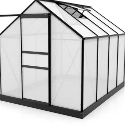 Kasvihuone Vitavia Venus, polykarbonaatti, sokkelilla, eri kokoja ja värejä