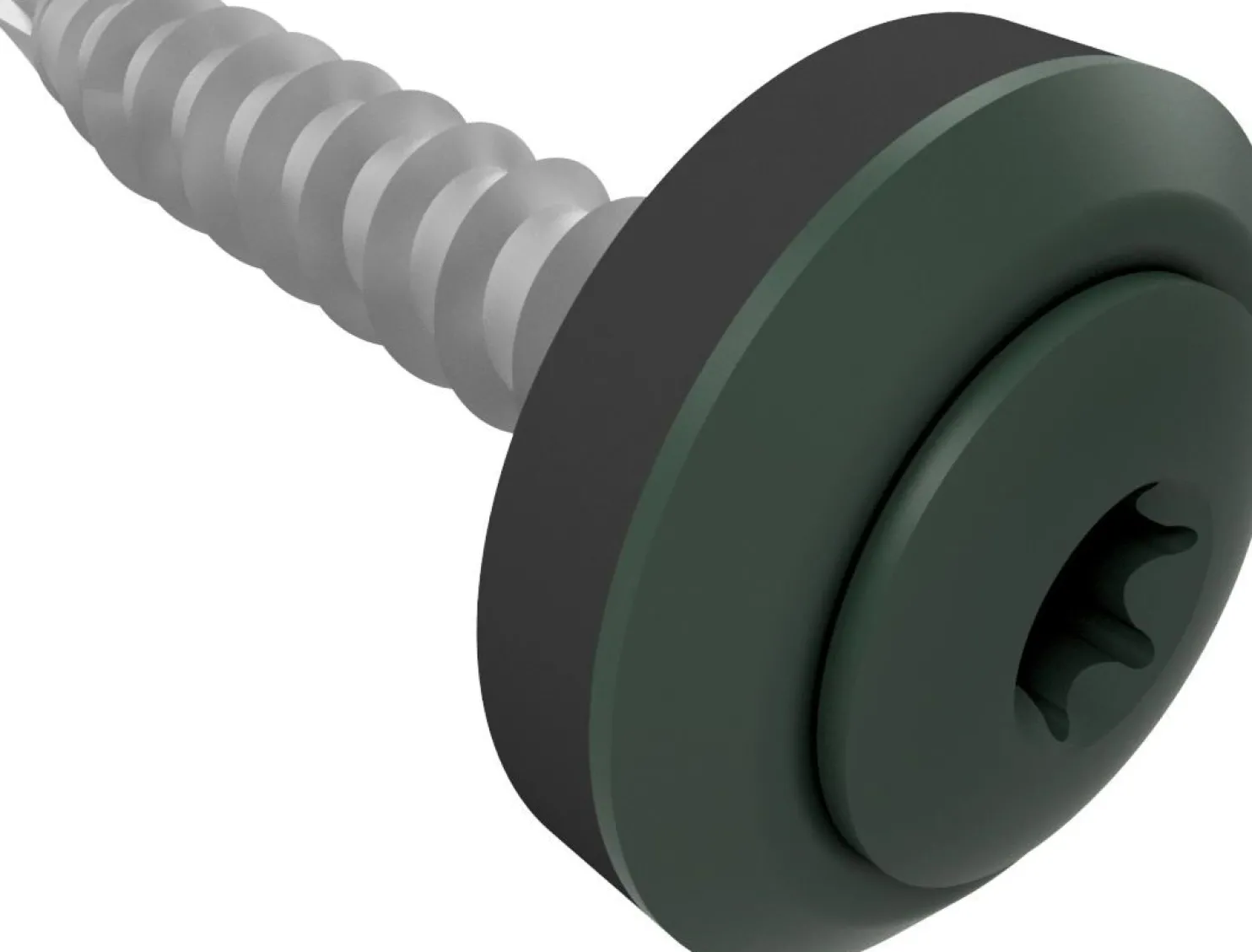 Kateruuvi Ruukki Viktoria, 4.8x28mm, torx, 100 kpl, eri värejä