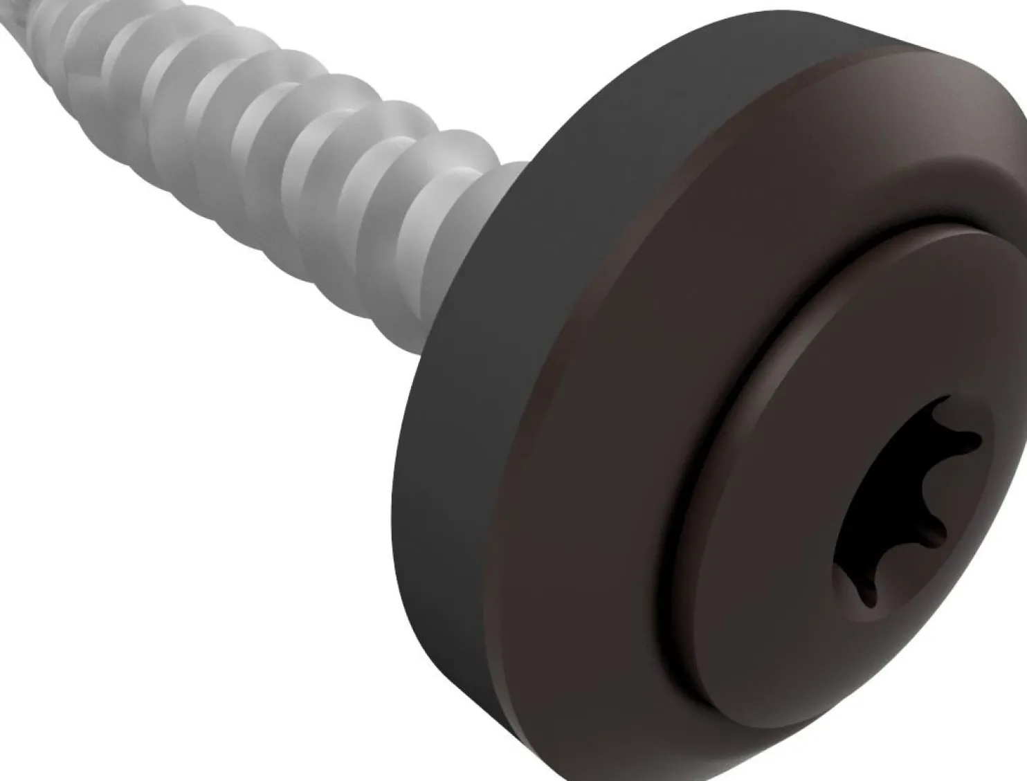 Kateruuvi Ruukki Viktoria, 4.8x28mm, torx, 100 kpl, eri värejä